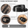Pasek męski skórzany Paolo Peruzzi elegancki klasyczny