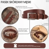 Pasek męski skórzany Paolo Peruzzi elegancki klasyczny