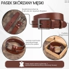 Pasek męski skórzany Paolo Peruzzi elegancki klasyczny