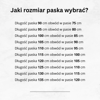 Pasek męski parciany Paolo Peruzzi elegancki 115 cm czarny