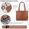 Torebka damska skórzana shopper Paolo Peruzzi