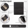 Portfel męski Paolo Peruzzi skórzany z przegrodami RFID