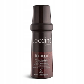 Pasta do butów w płynie czarna Coccine Black nabłyszcza i chroni eko skórę 75 ml