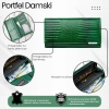 Portfel damski skórzany lakierowany z tłoczeniem croco