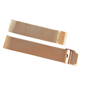 Bransoleta - Siatka Mesh Gold Rose 22JKIPRG 22 mm gr 2,0 mm