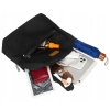 Plecak damski Lorenti czarny miejski sportowy z poliestru