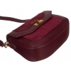 Torba z eko skóry DAVID JONES  bordowa listonoszka crossbody
