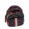 Plecak damski LIU JO denim jacquard monogram stylowy miejski