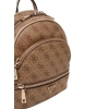 Plecak damski GUESS Manhattan II beżowy monogram elegancki
