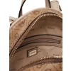 Plecak damski GUESS Manhattan II beżowy monogram elegancki