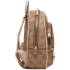 Plecak damski GUESS Manhattan II beżowy monogram elegancki