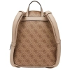 Plecak damski GUESS Manhattan II beżowy monogram elegancki