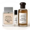 Zestaw Perfumy inspirowane Euphoria Men 100 ml dla + Perfumy nr 819 10ml z feromonami - zamiennik + Perfumy inspirowane