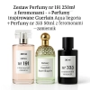 Zestaw Perfumy nr 191 250ml z feromonami - + Perfumy inspirowane Guerlain Aqua Allegoria + Perfumy nr 333 50ml z feromon