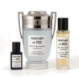 Zestaw Perfumy nr 815 4ml z feromonami - zamiennik + Perfumy nr 795 250ml z feromonami - + Perfumy nr 802 33ml z feromon