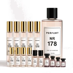 Zestaw 5 x Perfumy nr 178 33ml - zamiennik inspirowany + 5 x Perfumy nr 178 10ml - zamiennik inspirowany + 5 x Perfumy n
