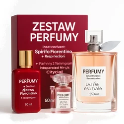 Zestaw Perfumy inspirowane Spirito Fiorentino z + Perfumy z feromonami inspirowane Bright + Perfumy z feromonami inspiro