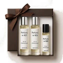 Zestaw Perfumy nr 821 33ml z feromonami - zamiennik + Perfumy nr 826 33ml z feromonami - zamiennik + Perfumy nr 830 10ml