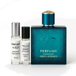 Zestaw Perfumy nr 826 10ml - zamiennik inspirowany + Perfumy inspirowane Armani Attitude 10 ml + Perfumy inspirowane Ero