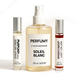 Zestaw Perfumy z feromonami inspirowane L Eau par + Perfumy z feromonami Soleil Blanc 250 ml + Perfumy z feromonami insp