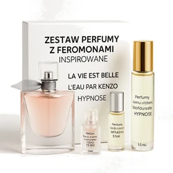 Zestaw Perfumy z feromonami inspirowane La Vie Est + Perfumy z feromonami inspirowane L'Eau par + Perfumy z feromonami i
