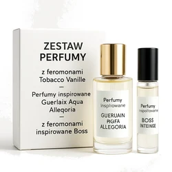 Zestaw Perfumy z feromonami Tobacco Vanille + Perfumy inspirowane Guerlain Aqua Allegoria + Perfumy z feromonami inspiro