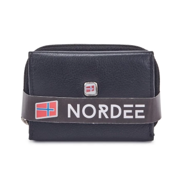 Męski portfel Nordee ze skóry naturalnej z ochroną RFID