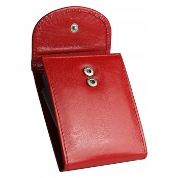 Etui na karty i wizytówki skórzane eleganckie ZW-01