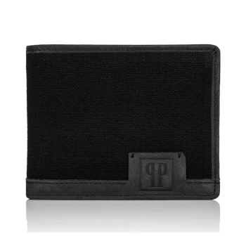 Zestaw męski Paolo Peruzzi plecak vintage canvas i portfel RFID