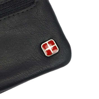 Skórzane etui na klucze Albatross czarne eleganckie i wygodne!