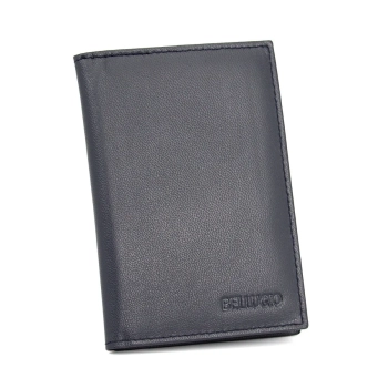 Skórzane etui na karty RFID elegancka galanteria skórzana