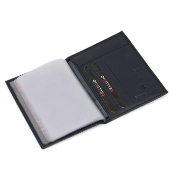 Skórzane etui na karty RFID elegancka galanteria skórzana