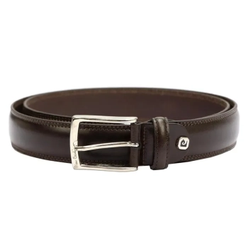 Skórzany Pasek Męski Pierre Cardin 915/35 DEGRADE - Ciemny Brąz