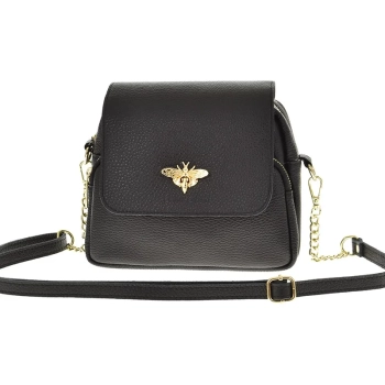 Torebka Listonoszka Laura Biaggi – Klasyczna Elegancja w Kolorze Black