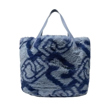 Torebka LIU JO L Tote AF2205 E0305 niebieska shopper duża
