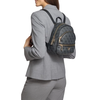 Plecak damski GUESS HWSG71 18320 CLO szary monogram Manhattan II