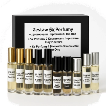 Zestaw 5 x Perfumy z feromonami inspirowane The One + 5 x Perfumy z feromonami inspirowane Dior Homme + 5 x Perfumy z fe
