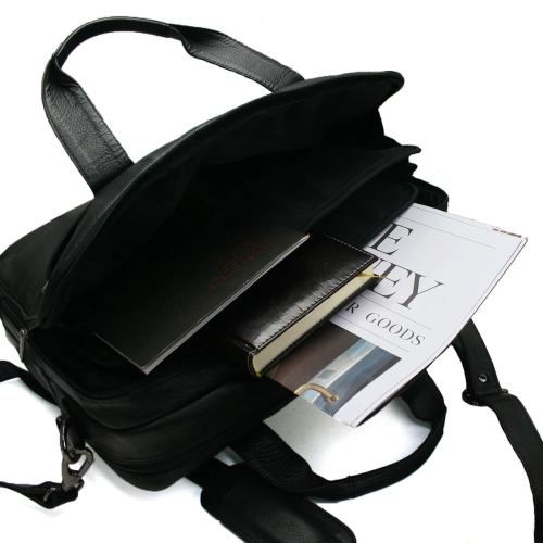 Skórzana torba męska na laptopa Bellugio