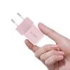 Ładowarka sieciowa Tech-Protect NCM25 USB-C PD 25W - różowa