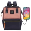 Himawari plecak damski pojemny na laptopa USB szkolny pojemny do pracy