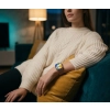Smartwatch Gravity Różowy Pasek + Bransoleta GT43-4