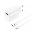 FONENG ładowarka sieciowa EU64 18W 1xUSB QC3.0 + kabel Lightning Biały