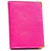 Etui na karty skórzane 302-BL-PINK