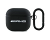 AMG AMA4SLWK AirPods 4 cover             czarny/black Leather White Logo