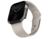UNIQ etui Valencia Apple Watch Series    46mm srebrny/titanium silver