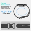 Pasek Spigen Nano Pop na Apple Watch 40 / 41 / 42 mm - czarno-szary