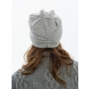 Czapka szara elegancka unisex do codziennego noszenia zapach