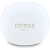 Słuchawki TWS Guess Flat Classic Logo    Electroplated biały
