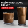 Zestaw 6 szt szklanek ryflowanych do latte, drinków, wysoka, 320ml SZK223ZESTAW6