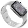 Pasek silikonowy Puro Icon do Apple Watch 42 / 44 / 45 / 49 mm - biały (2 szt.)